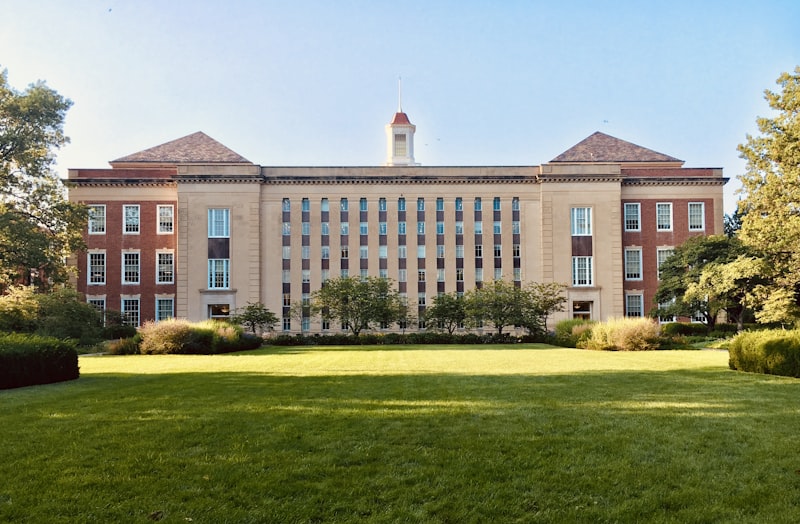 University campus buildings